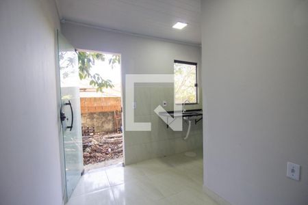 Cozinha de apartamento para alugar com 1 quarto, 48m² em Vargem Pequena, Rio de Janeiro
