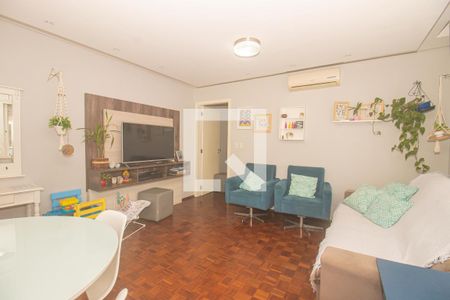 Sala de apartamento à venda com 2 quartos, 78m² em Petrópolis, Porto Alegre