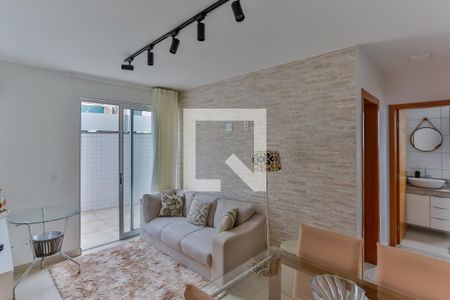 Sala de apartamento à venda com 2 quartos, 130m² em Santa Tereza, Belo Horizonte