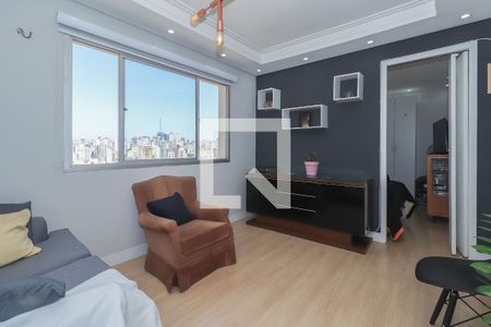 Sala de apartamento à venda com 1 quarto, 38m² em Cambuci, São Paulo