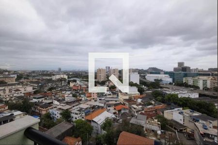 Varanda da Sala de apartamento à venda com 2 quartos, 62m² em Praça da Bandeira, Rio de Janeiro