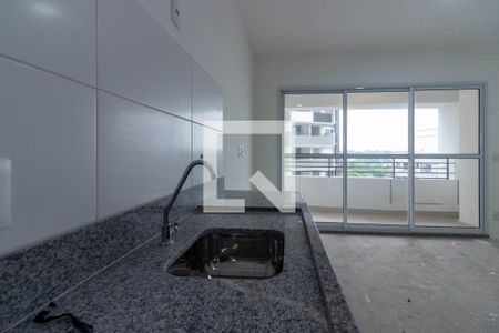 Cozinha de apartamento para alugar com 1 quarto, 23m² em Butantã, São Paulo