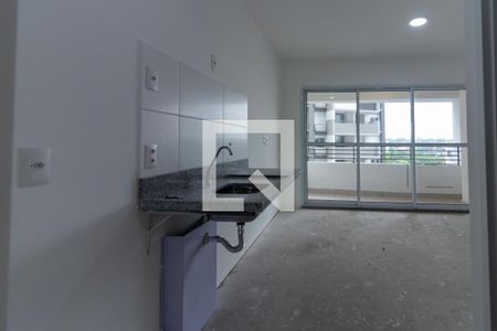 Cozinha de apartamento para alugar com 1 quarto, 23m² em Butantã, São Paulo