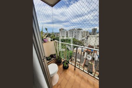 Varanda de apartamento à venda com 2 quartos, 58m² em Riachuelo, Rio de Janeiro