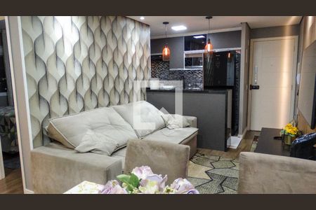 Sala de apartamento à venda com 2 quartos, 48m² em Santa Maria, Osasco