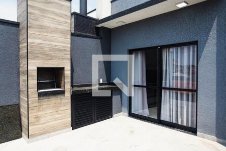 Varanda da Sala de casa à venda com 3 quartos, 169m² em Parque Capuava, Santo André