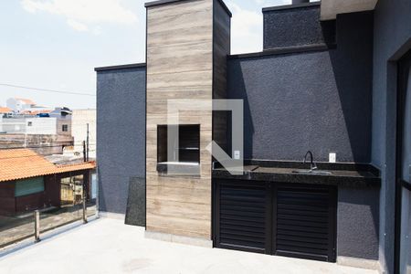 Varanda da Sala de casa à venda com 3 quartos, 169m² em Parque Capuava, Santo André