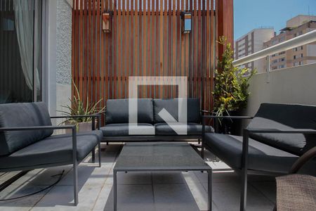 Varanda da Sala de apartamento para alugar com 2 quartos, 85m² em Pinheiros, São Paulo