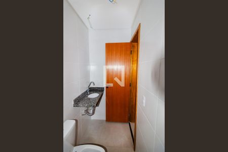 Banheiro de apartamento para alugar com 2 quartos, 50m² em Jardim, Santo André