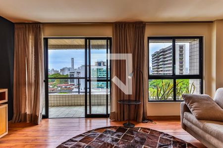 Detalhe porta da varanda de apartamento para alugar com 2 quartos, 82m² em Santana, Recife