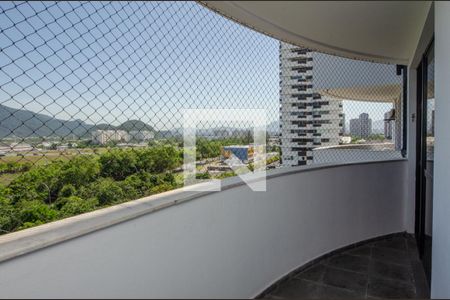 Varanda de apartamento para alugar com 2 quartos, 58m² em Barra da Tijuca, Rio de Janeiro