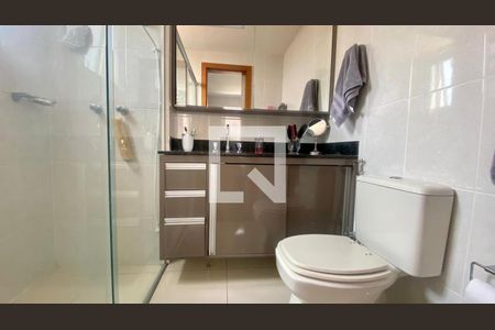 Banheiro da Suíte de apartamento à venda com 4 quartos, 128m² em Prado, Belo Horizonte