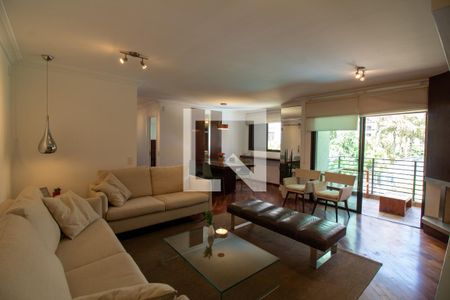 Sala de apartamento à venda com 1 quarto, 84m² em Brooklin Paulista, São Paulo