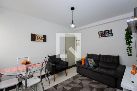 Sala de apartamento à venda com 2 quartos, 55m² em Jardim Odete, Guarulhos
