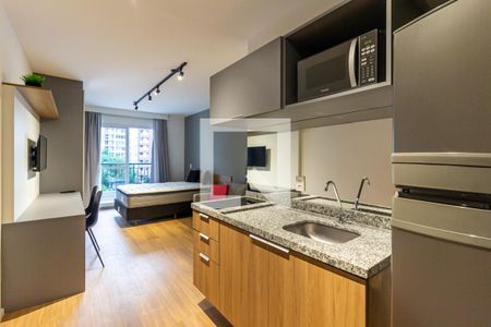 Studio à venda com 30m², 1 quarto e sem vagaCozinha