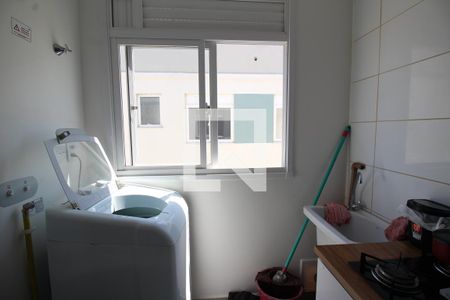 Apartamento à venda com 48m², 2 quartos e 1 vagaCozinha e Área de Serviço