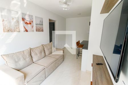 Sala de apartamento para alugar com 1 quarto, 40m² em Vila Andrade, São Paulo