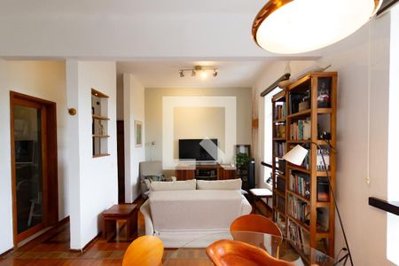 Detalhe da sala  de apartamento à venda com 2 quartos, 66m² em Jardim Botânico, Rio de Janeiro