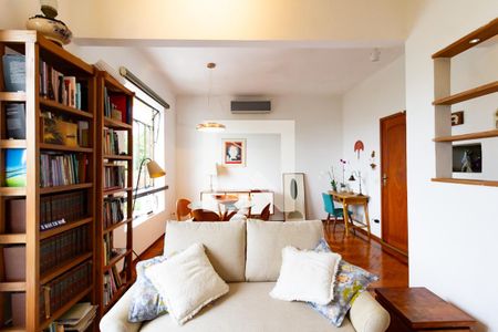 Detalhe da sala  de apartamento para alugar com 2 quartos, 66m² em Jardim Botânico, Rio de Janeiro