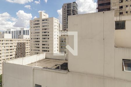 Vista da Sala de apartamento para alugar com 1 quarto, 44m² em Santa Cecília, São Paulo