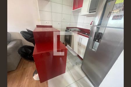 Cozinha de apartamento à venda com 1 quarto, 30m² em Vila Nhocune, São Paulo