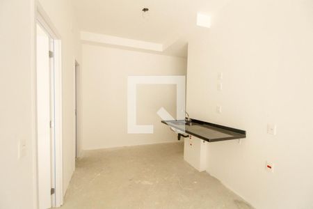 Sala/Cozinha de apartamento para alugar com 1 quarto, 69m² em Moema, São Paulo