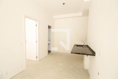 Sala/Cozinha de apartamento para alugar com 1 quarto, 69m² em Moema, São Paulo