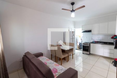 Sala/Cozinha de apartamento à venda com 2 quartos, 50m² em Vila Rio Branco, São Paulo