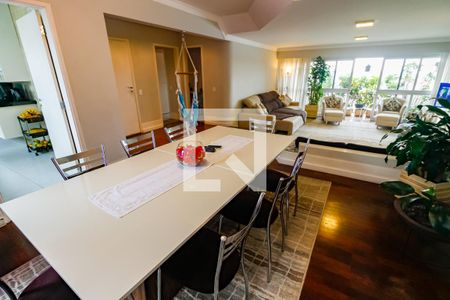 Sala de Jantar de apartamento à venda com 4 quartos, 211m² em Paraisópolis, São Paulo
