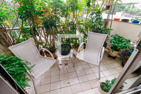 Varanda da Sala de apartamento à venda com 4 quartos, 211m² em Paraisópolis, São Paulo