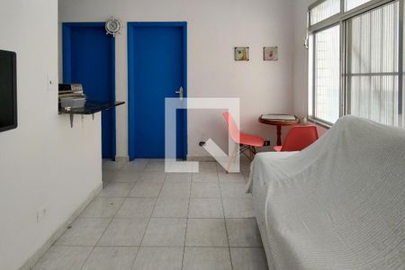 Sala de apartamento para alugar com 2 quartos, 55m² em Canto do Forte, Praia Grande