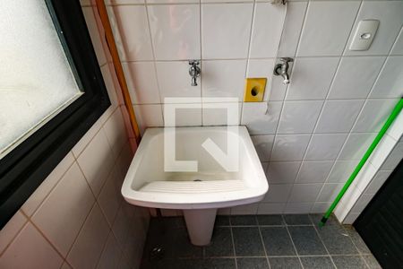 Apartamento à venda com 60m², 2 quartos e 2 vagasDetalhe da area de serviço