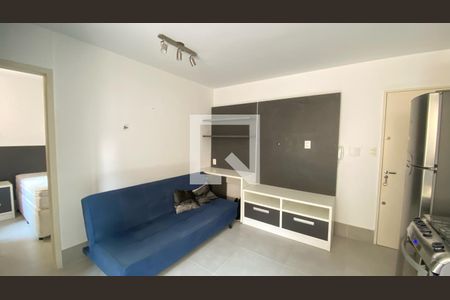 Sala  de apartamento à venda com 1 quarto, 30m² em Brás, São Paulo