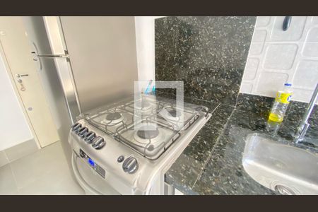 Cozinha  de apartamento à venda com 1 quarto, 30m² em Brás, São Paulo