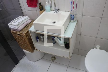 Banheiro da Suíte de apartamento à venda com 2 quartos, 79m² em Santa Maria, São Caetano do Sul