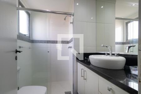 Banheiro da suíte de apartamento à venda com 3 quartos, 89m² em Ponte Preta, Campinas