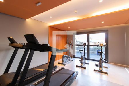 Studio para alugar com 27m², 1 quarto e sem vaga Studio para alugar com 27m², 1 quarto e sem vagaÁrea comum - Academia