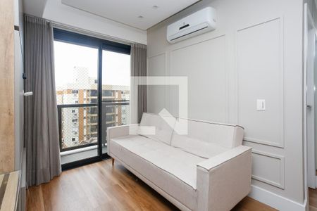 Sala de apartamento para alugar com 1 quarto, 50m² em Boa Vista, Porto Alegre