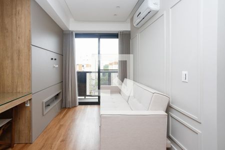 Sala de apartamento para alugar com 1 quarto, 50m² em Boa Vista, Porto Alegre