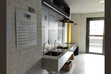 Apartamento para alugar com 27m², 1 quarto e sem vagaLavanderia