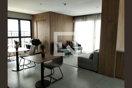 Apartamento para alugar com 27m², 1 quarto e sem vagaÁrea comum - Salão de festas