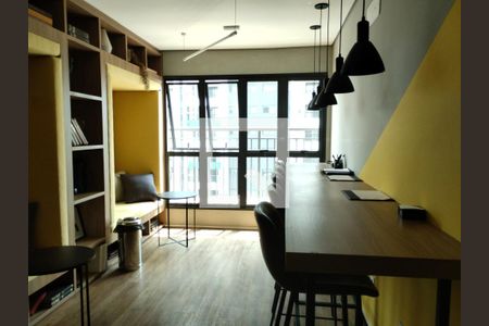 Apartamento para alugar com 27m², 1 quarto e sem vagaCoworking