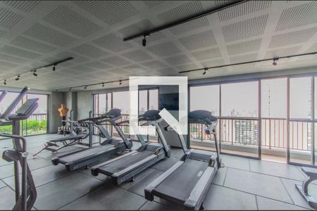 Studio para alugar com 29m², 1 quarto e sem vagaAcademia