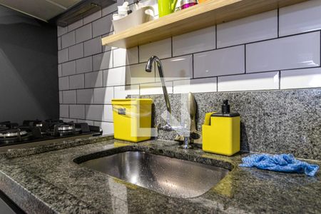 Cozinha de apartamento à venda com 2 quartos, 39m² em Vila Buarque, São Paulo