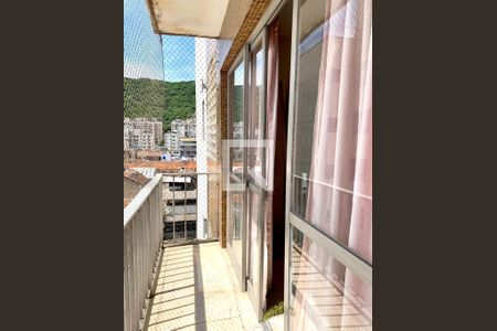 Varanda da Sala de apartamento à venda com 3 quartos, 81m² em Riachuelo, Rio de Janeiro