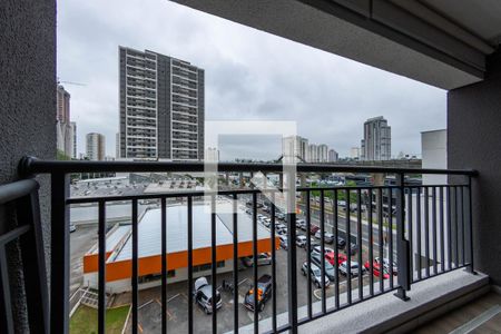 Studio à venda com 28m², 1 quarto e sem vagaVaranda