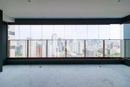 Sala - Varanda de apartamento à venda com 3 quartos, 110m² em Campo Belo, São Paulo