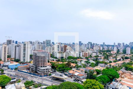 Sala - Vista de apartamento à venda com 3 quartos, 110m² em Campo Belo, São Paulo