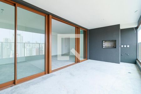 Sala - Varanda de apartamento à venda com 3 quartos, 110m² em Campo Belo, São Paulo