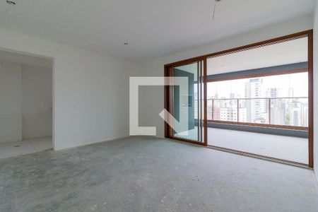 Sala de apartamento à venda com 3 quartos, 110m² em Campo Belo, São Paulo